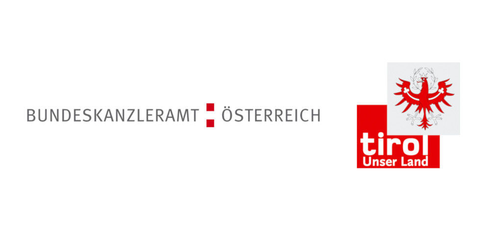 Logo Bundeskanzleramt Österreich und Landes Tirol